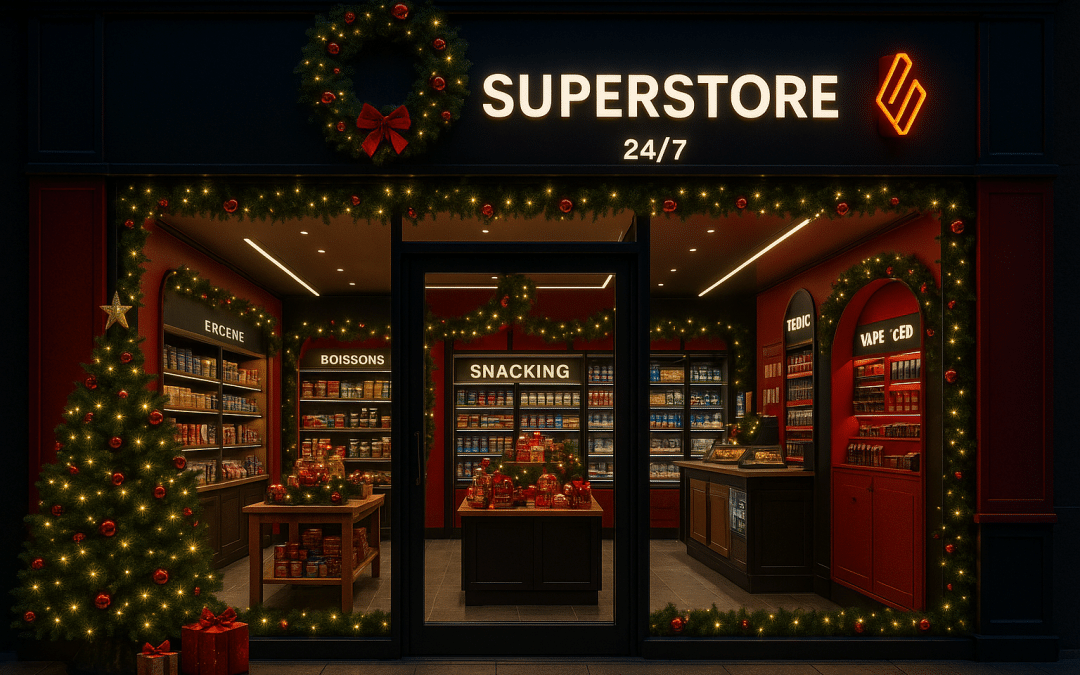 🎅✨ Noël arrive chez SUPERSTORE : préparez-vous à vivre la magie… version 24/24 !