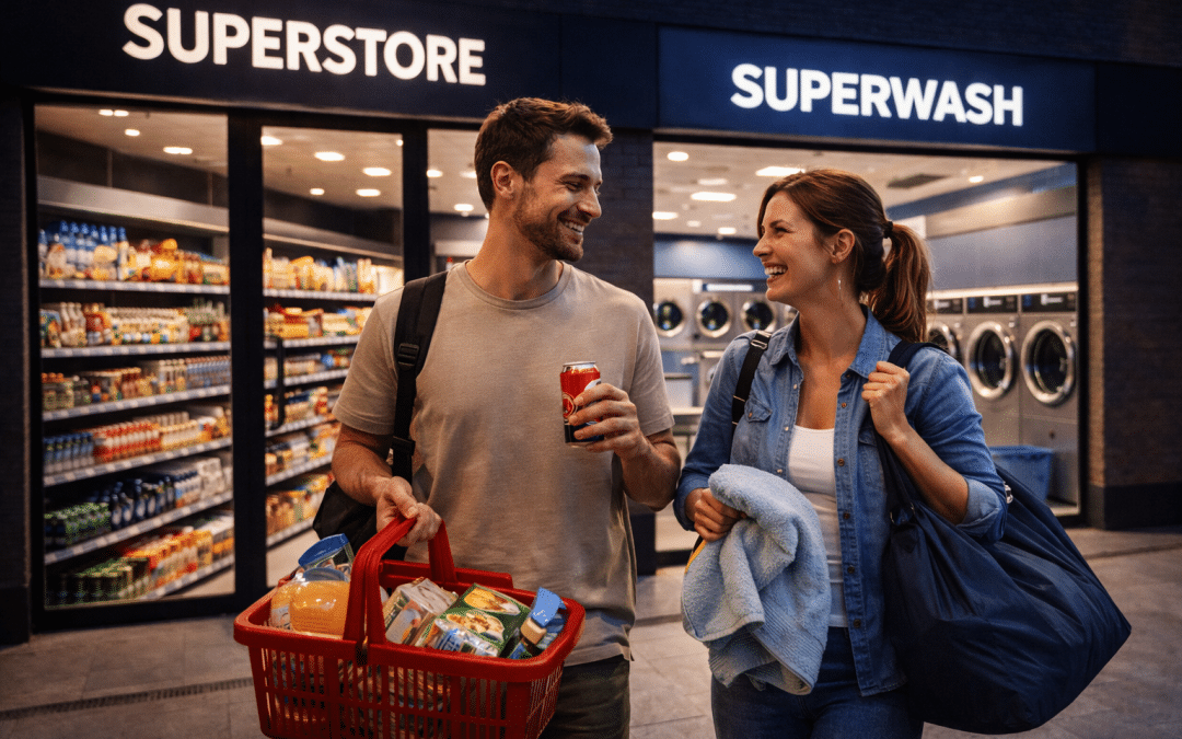 Derrière SUPERSTORE et SUPERWASH, une seule idée : vous faciliter la vie