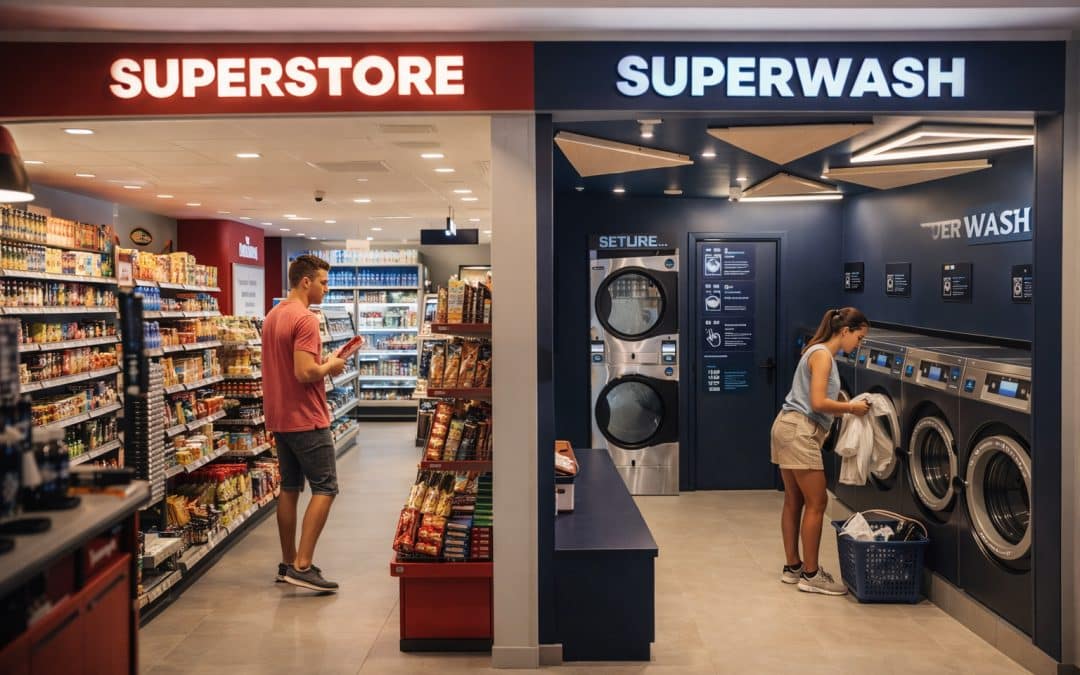 Le combo gagnant du quotidien : quand SUPERSTORE et SUPERWASH simplifient vraiment la vie