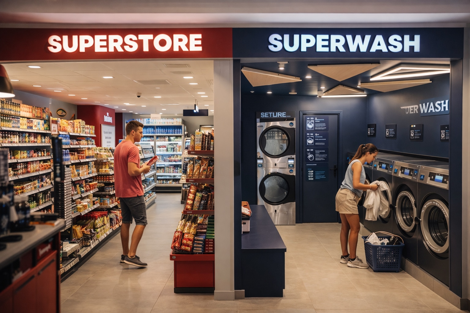 Le combo gagnant du quotidien : quand SUPERSTORE et SUPERWASH simplifient vraiment la vie