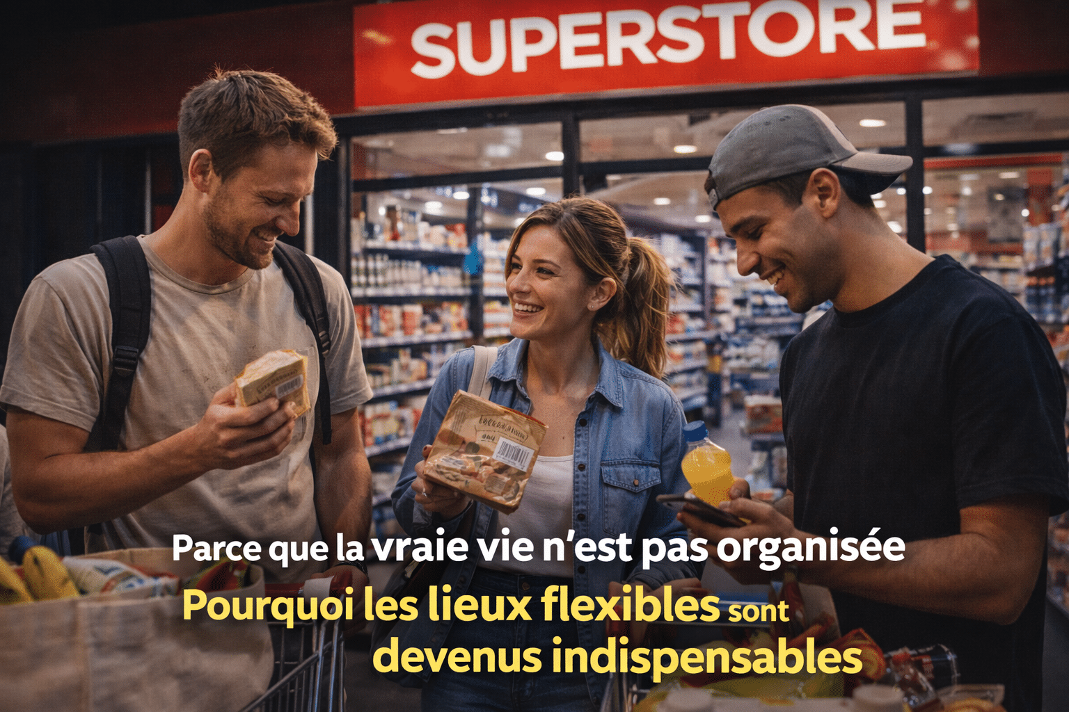 La vraie vie n’est pas organisée : pourquoi les lieux flexibles sont devenus indispensables